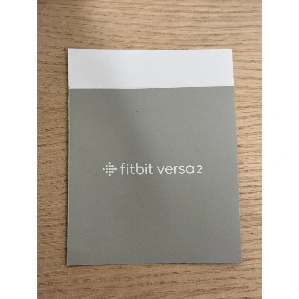 Fitbit Versa 2 Smartwatch Carbon Black with Charger and Extra Bands Bundle